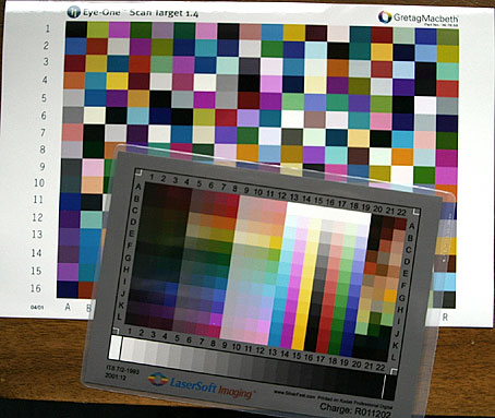 Color Management Tutorial, Scanner calibration and profiling